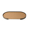 Elvara Oval Tray Coffee A