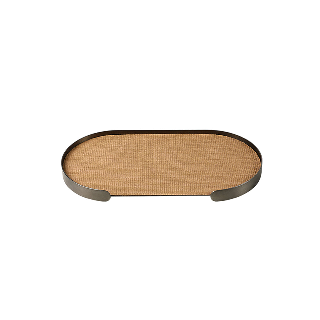 Elvara Oval Tray Coffee B