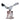 Avela Silver Winged Sculpture - Red Ochre