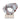 Arin Halo Marble Sculpture - Bulgari Red