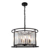 Aideen 6 Light Pendant - Black