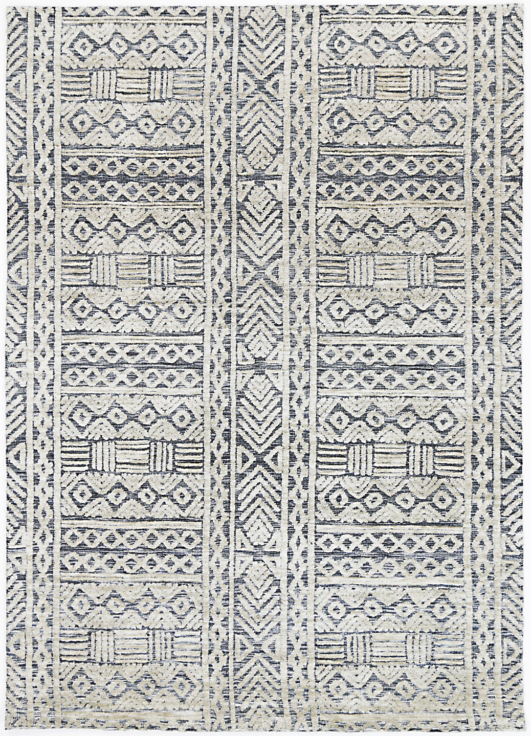 Alayah Tribal Blue Rug 160x230cm