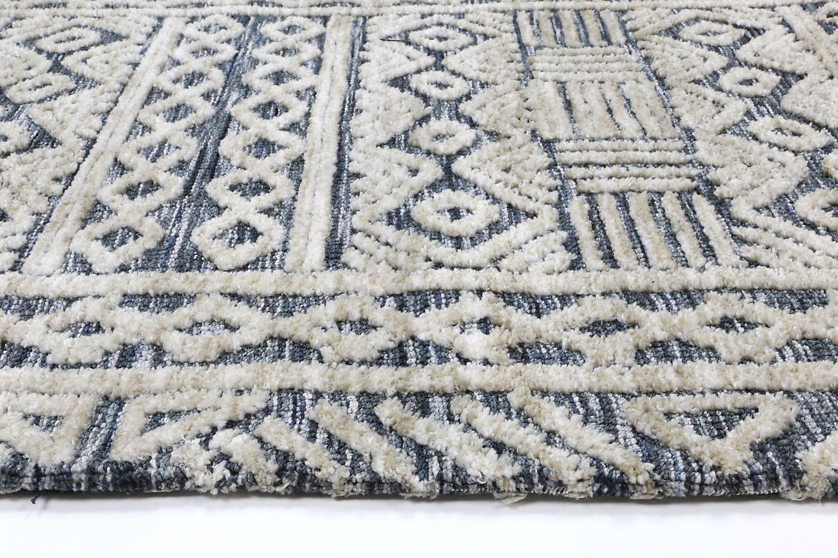 Alayah Tribal Blue Rug 160x230cm