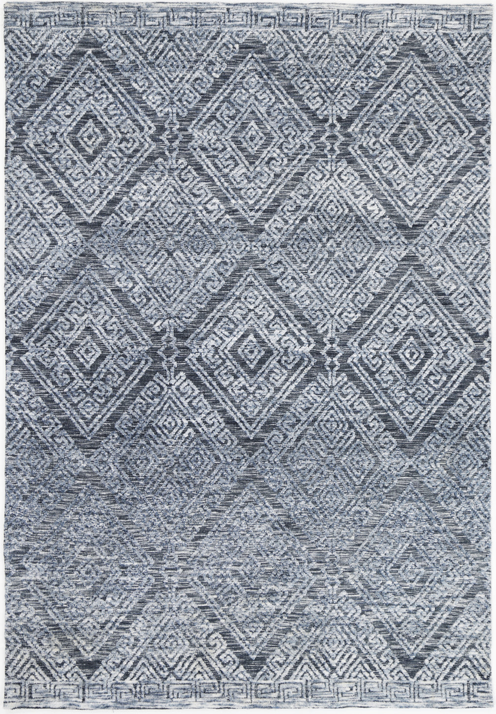 Alayah Diamond Denim Rug 160x230cm