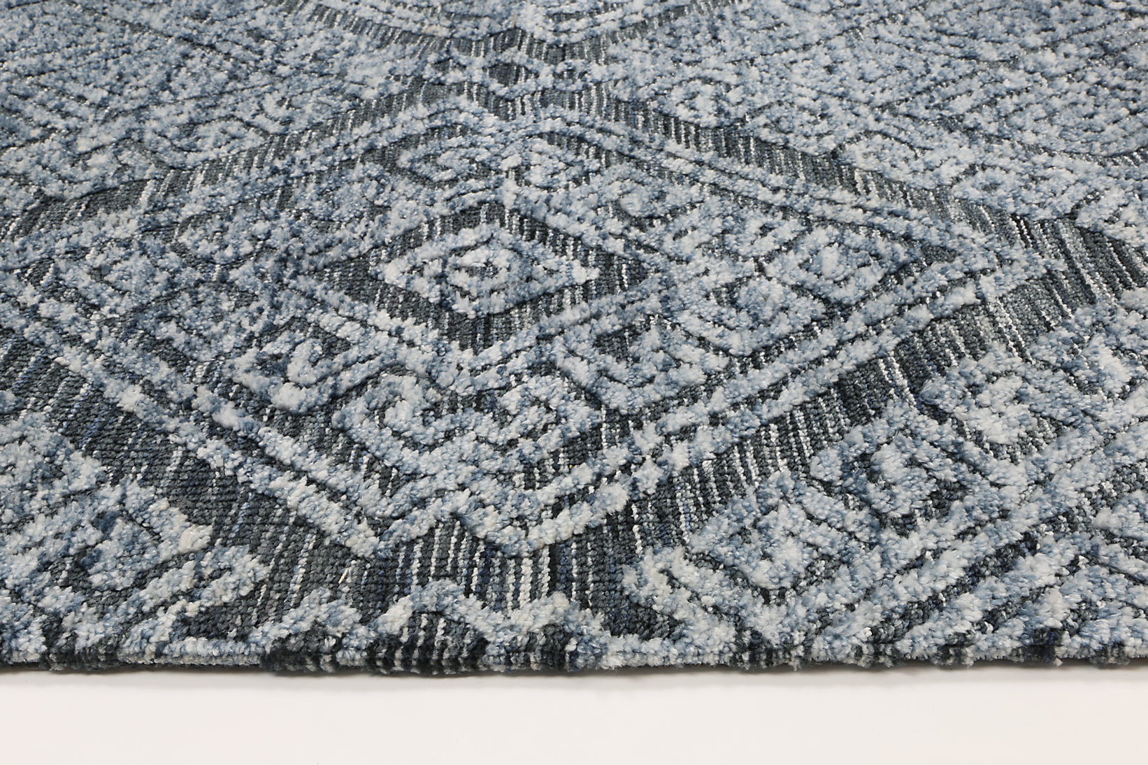 Alayah Diamond Denim Rug 160x230cm