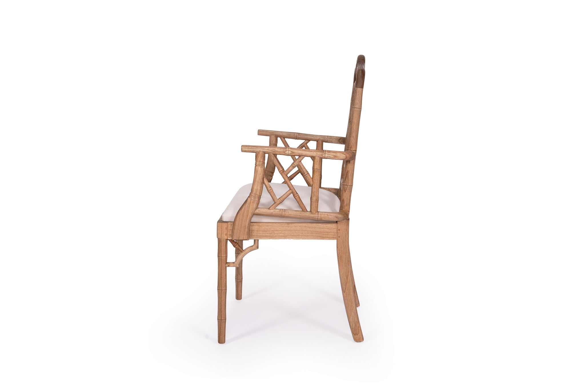 Chippendale Armchair - Weathered Oak Ring