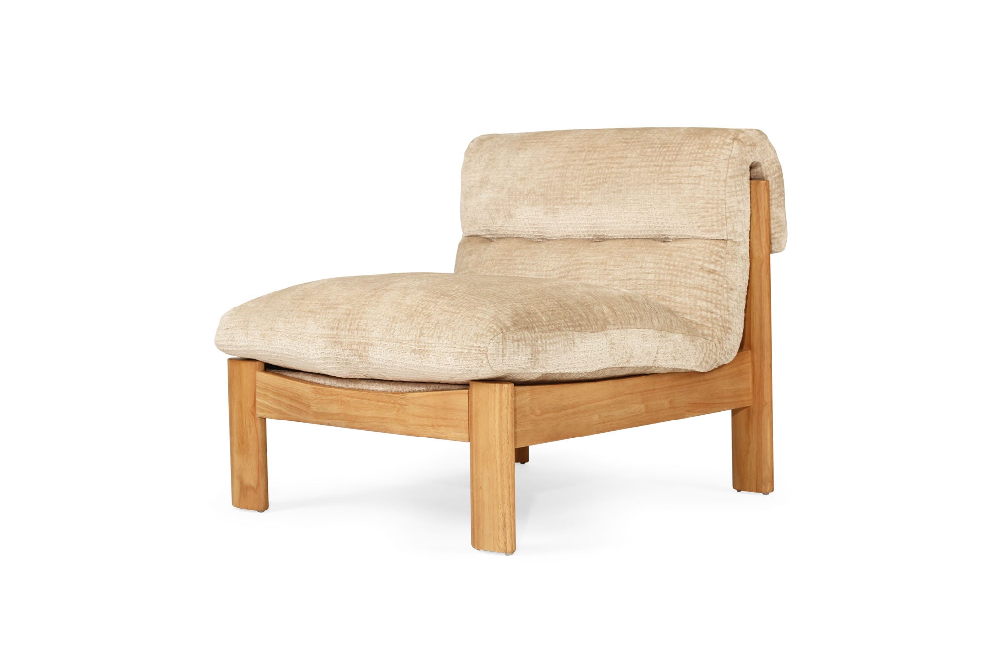 Parker Armchair - Natural on Natural Frame