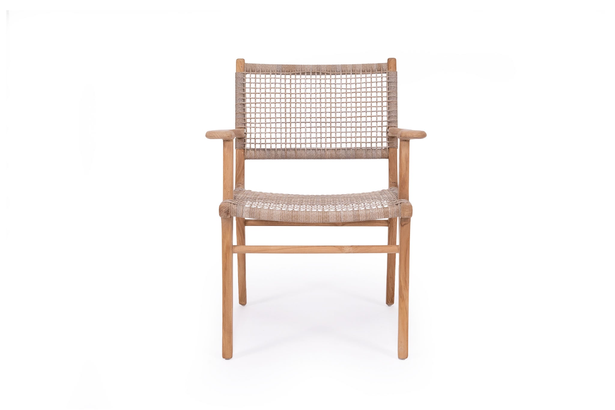 Zen Dining Armchair - Washed Grey