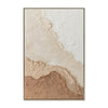 Caldera 80 x 120cm Framed Canvas - Natural
