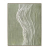 Verdelle Wave 80 x 100cm Framed Canvas - Natural