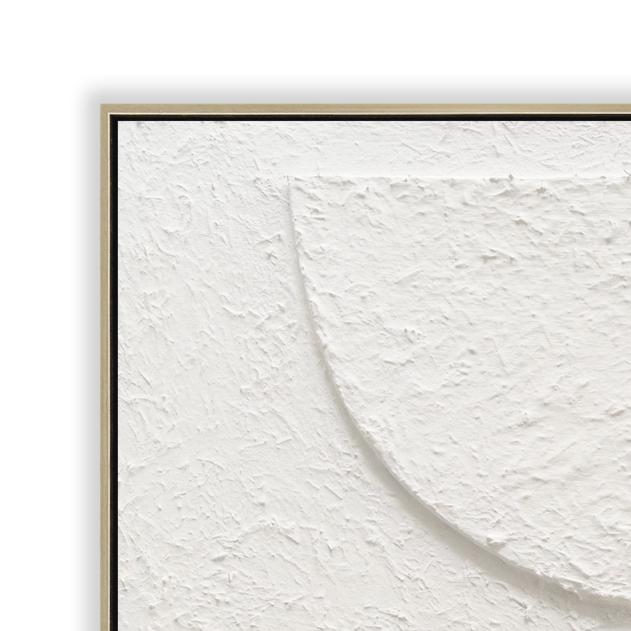 Yin & Yang Style A 80 x 120cm Framed Canvas - Natural