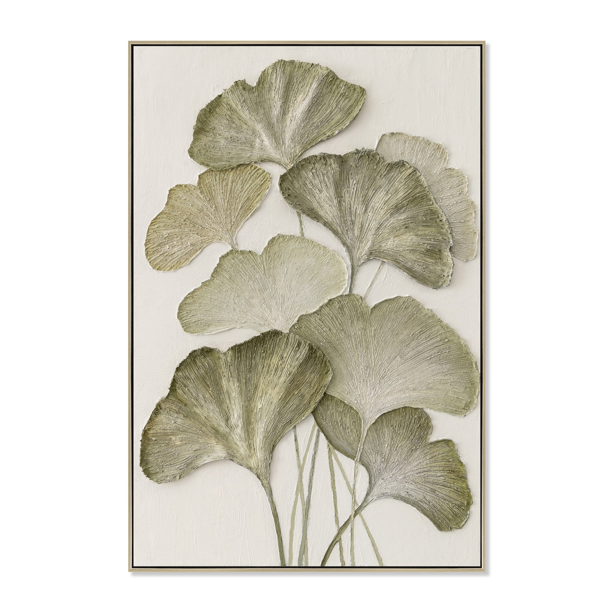 Nuvella Style B 80 x 120cm Framed Canvas - Natural