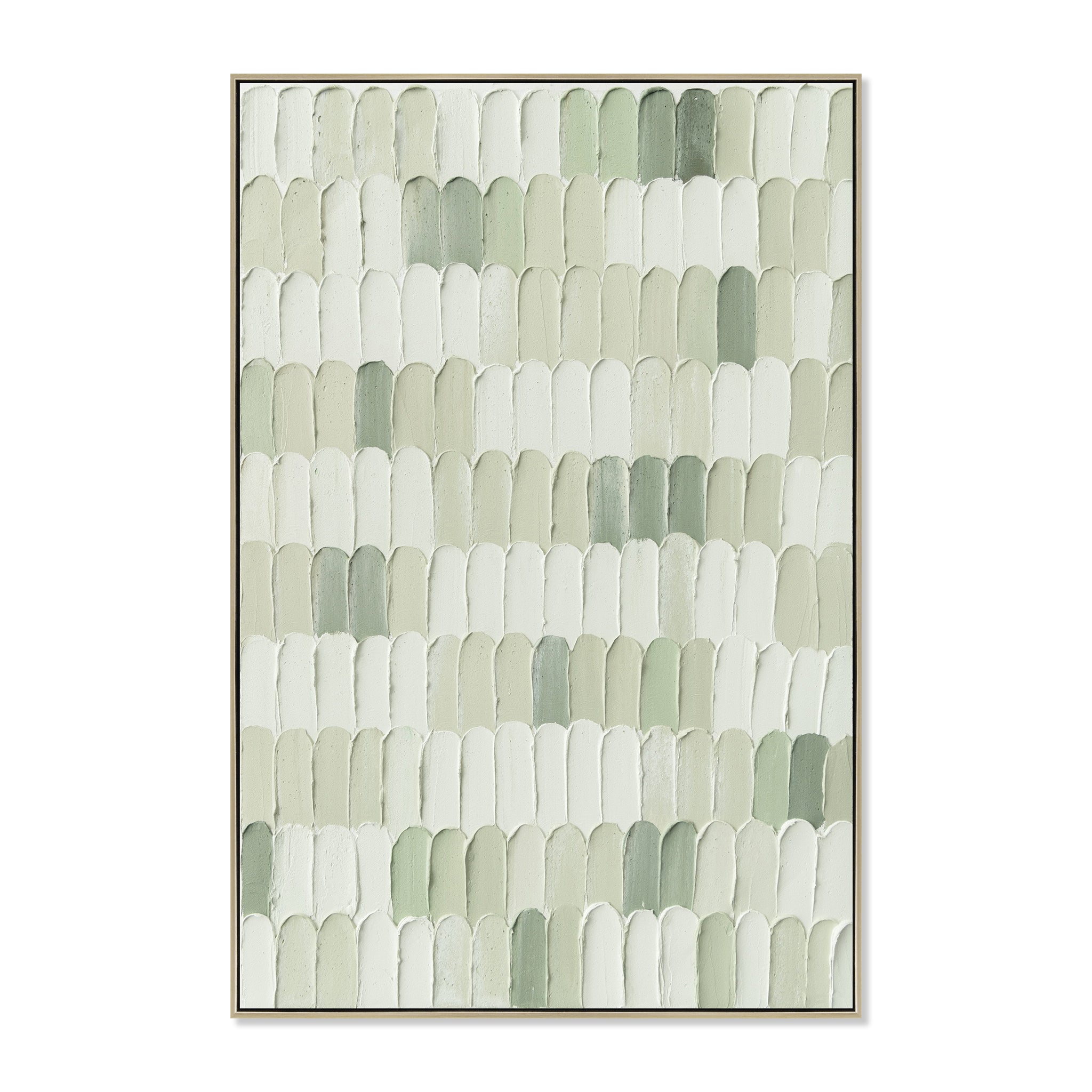 Veridian 60 x 90cm Framed Canvas - Natural