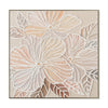 Amora Bloom 80 x 80cm Framed Canvas - Natural