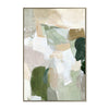 Elysian Haze 80 x 120cm Framed Canvas - Natural