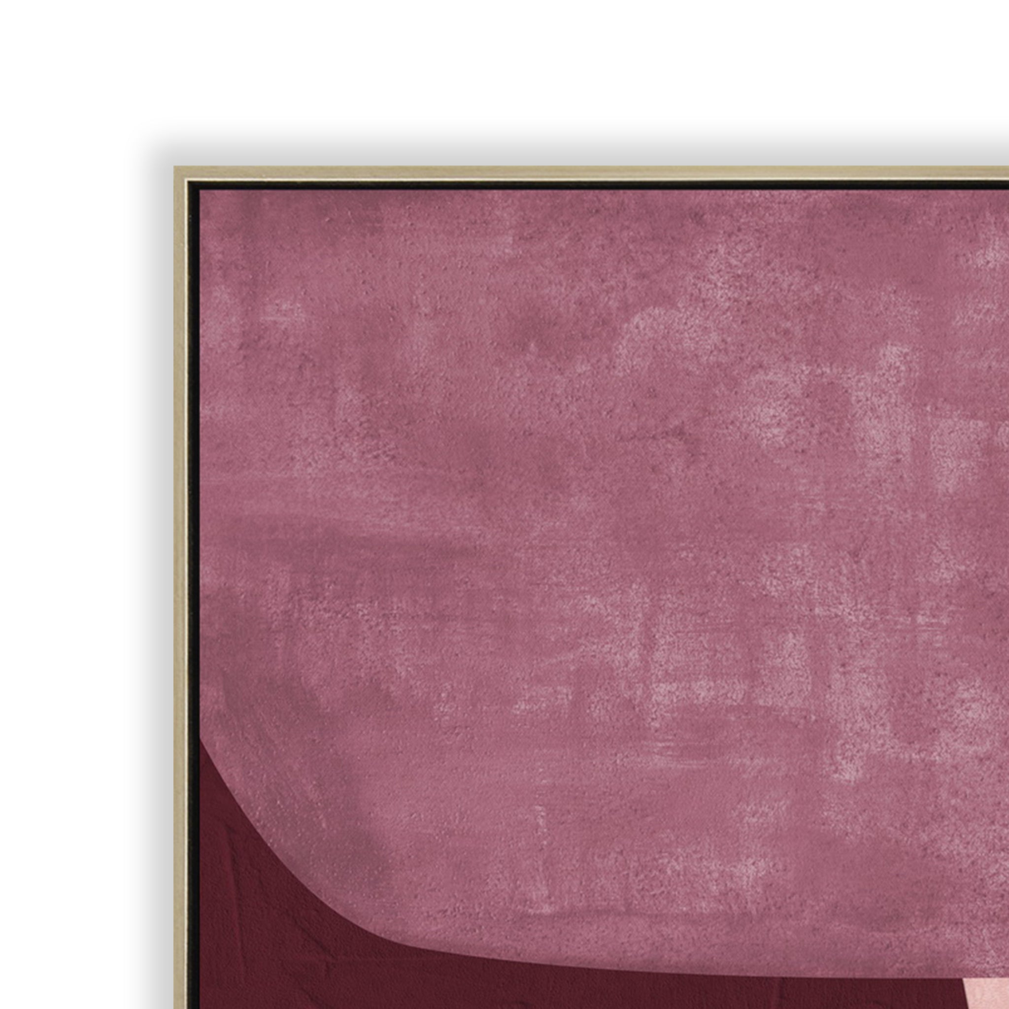 Velour Forms Style A 100 x 140cm Framed Canvas - Natural