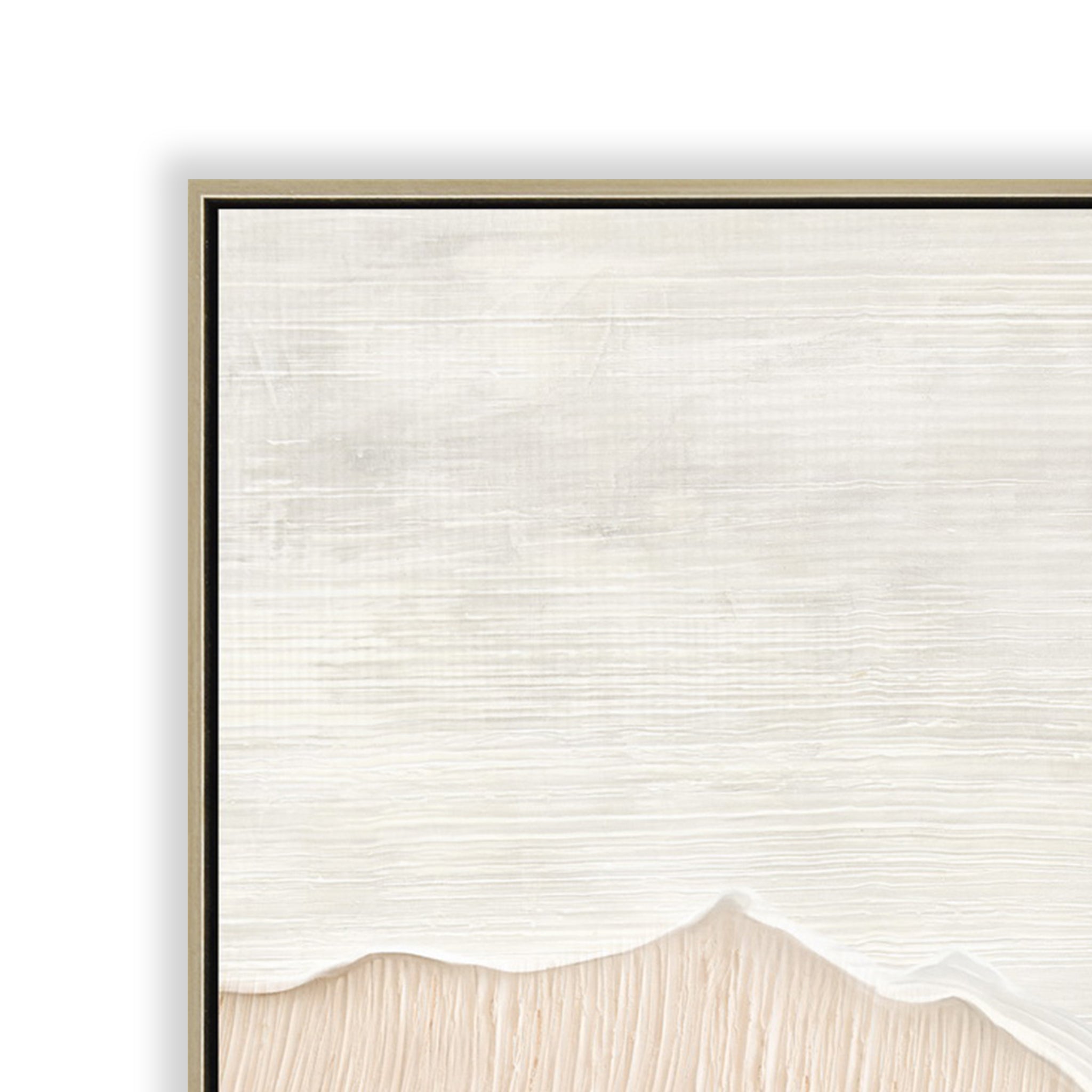 Amber Ascend 80 x 120cm Framed Canvas - Natural