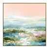 Aurora di Mare 100 x 100cm Framed Canvas - Light Natural
