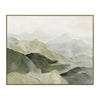 Veridian Peaks 150 x 100cm Framed Canvas - Light Natural