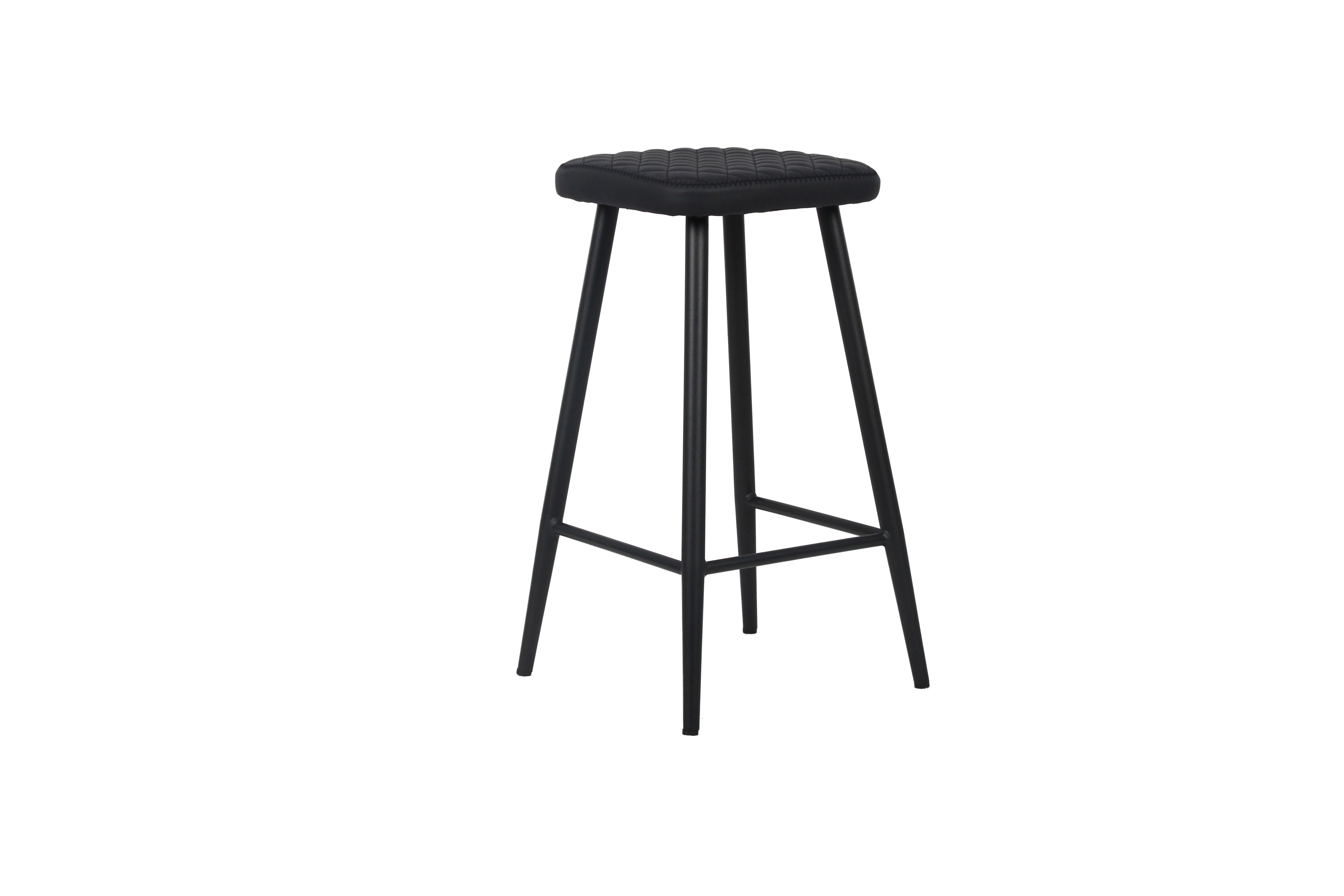 Aric Bar Stool - Black (Set of 2)