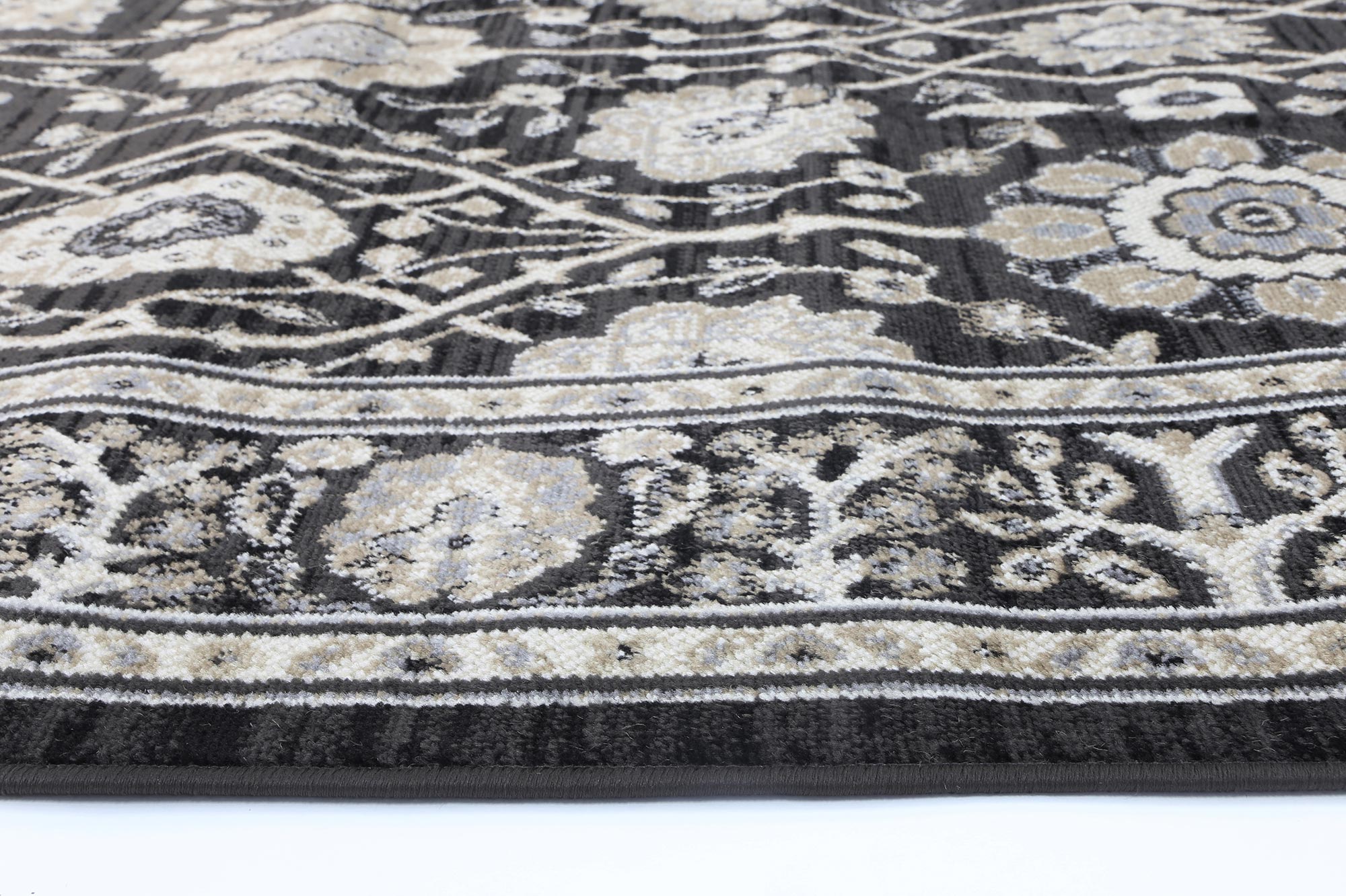 Arya Grey Oriental Rug 160x220cm