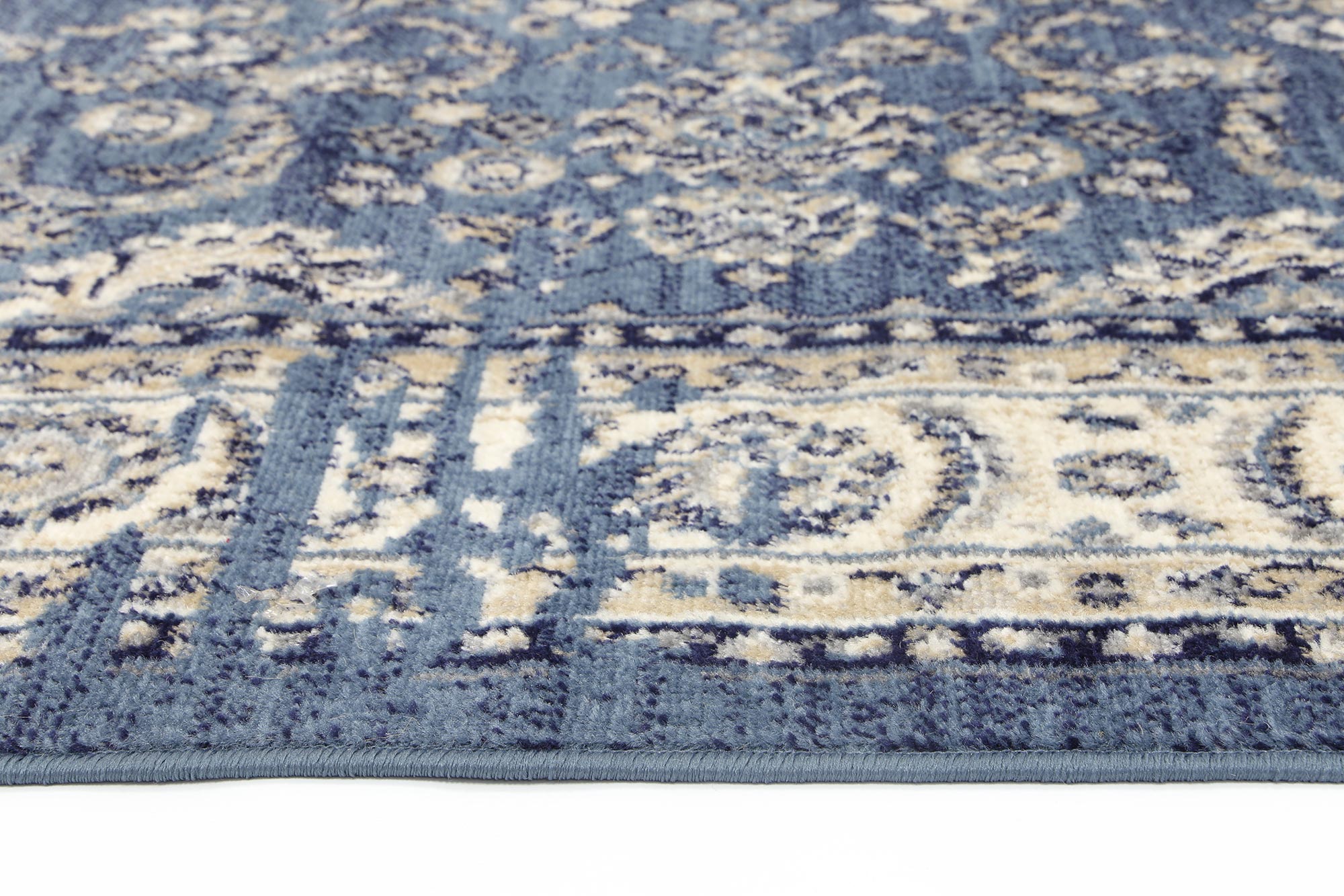 Arya Distressed Navy Blue Rug 160x220cm