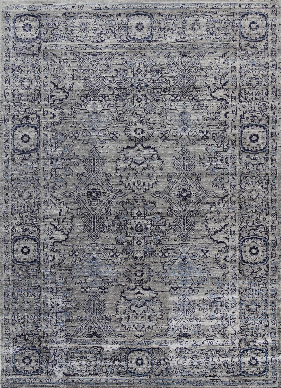 Arya Grey Contemporary Rug 160x220cm