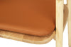 Axle Dining Chair Seat Cushion - Tan