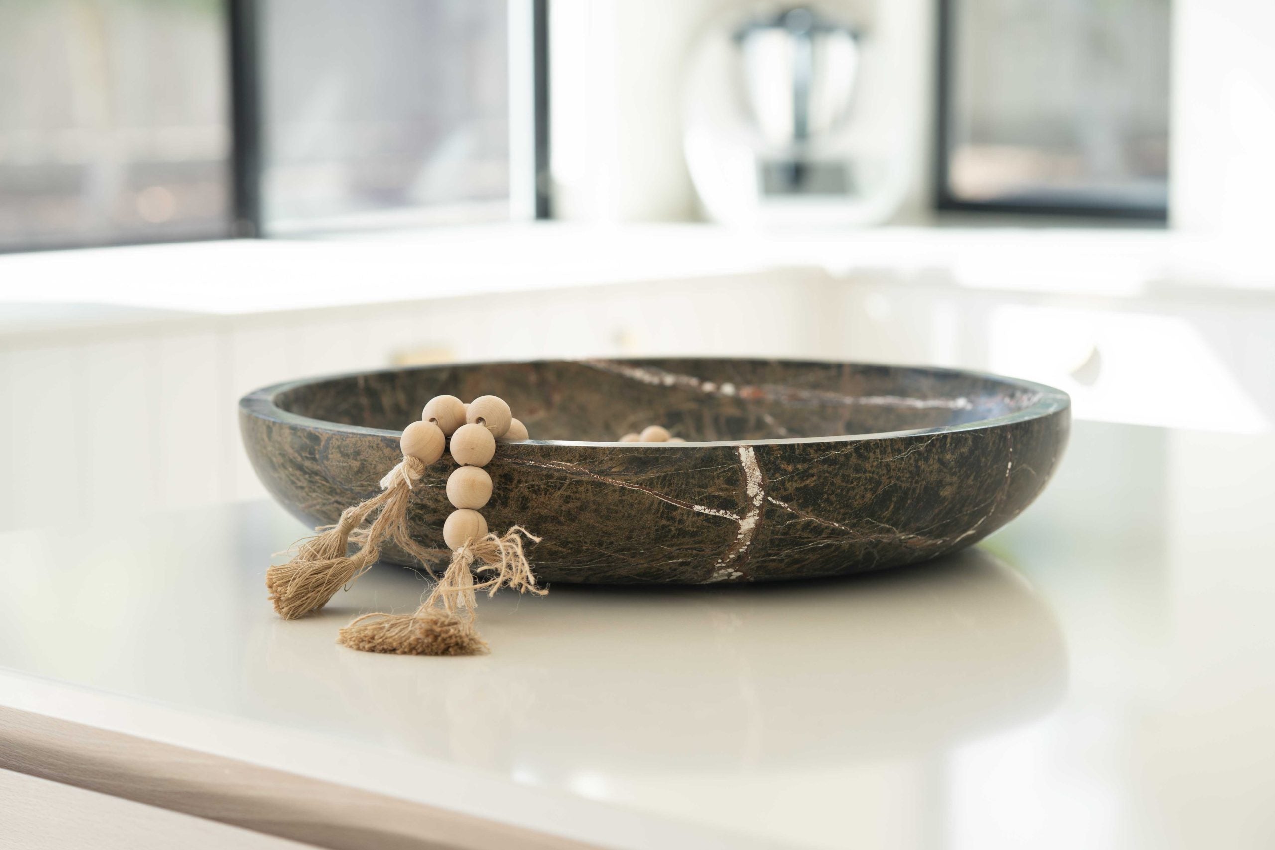 Jilian Fruit Bowl - Forest Green