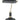 Table Bankers Lamp ES Matt Black Metal Cylindrical Shade W/Ant Brass Highlight Adjustable Head