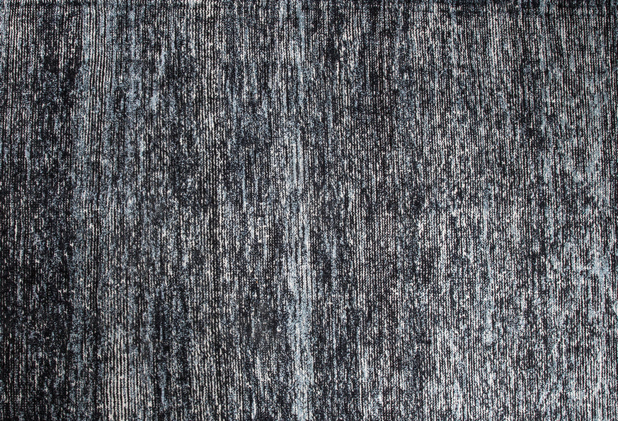 Rug Hand Knotted Distressed Sari - Domino - 200x300cm