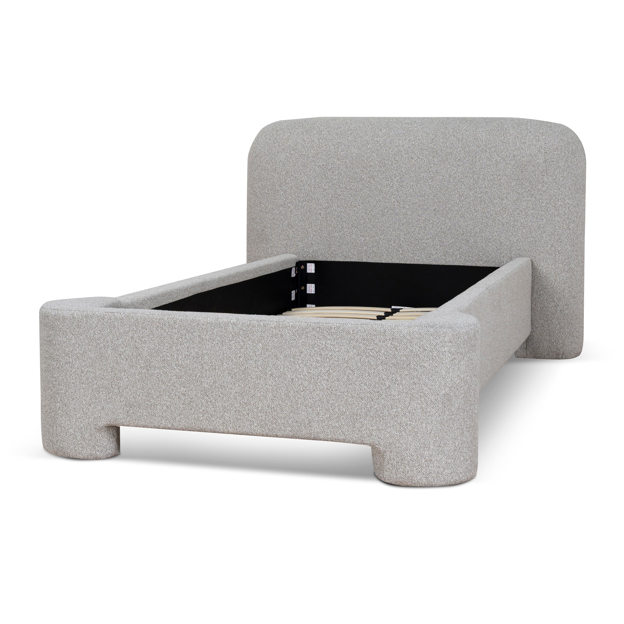 Reko Single Bed Frame - Clay Grey