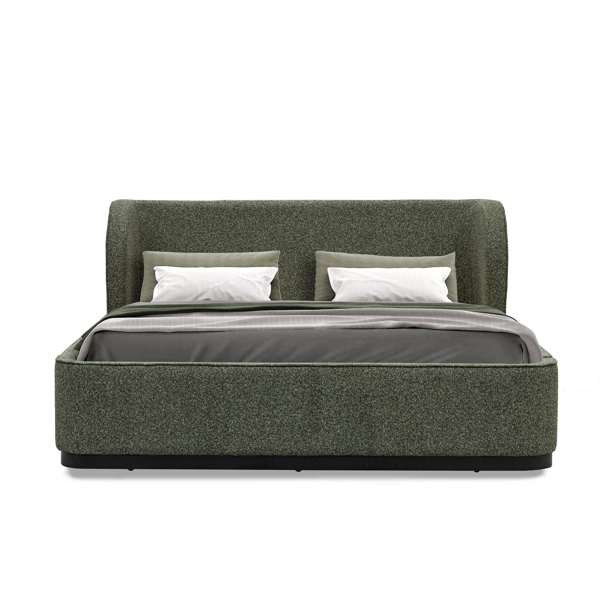 Jamar Queen Bed Frame - Hunter Green