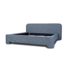Reko King Bed Frame - Prussian Blue