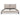 Celeste Fabric Queen Bed Frame - Stonish Beige