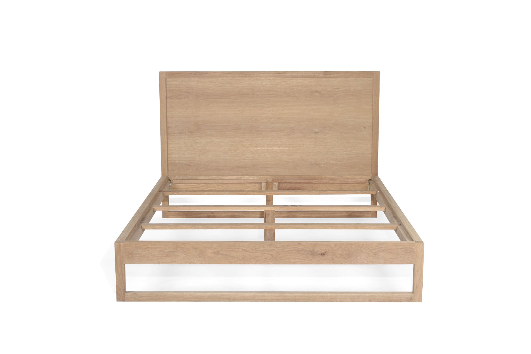Clovelly American Oak Queen Bed