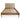 Hamilton Cane King Bed - Weathered Oak - No End