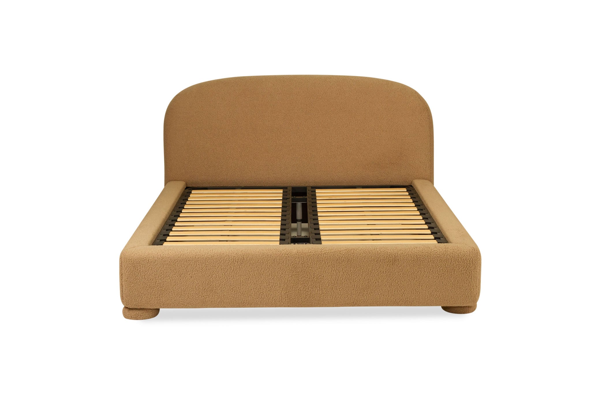 Milo Queen Bed - Sheepskin Toast