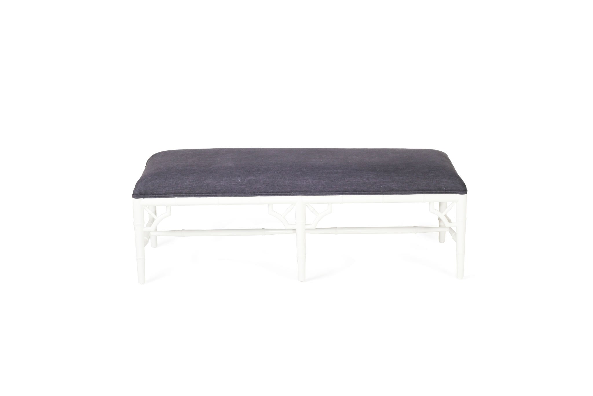 Chippendale Bed End 120cm - White