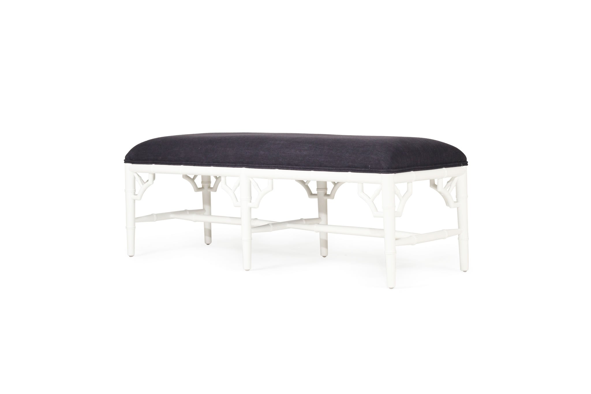 Chippendale Bed End - White