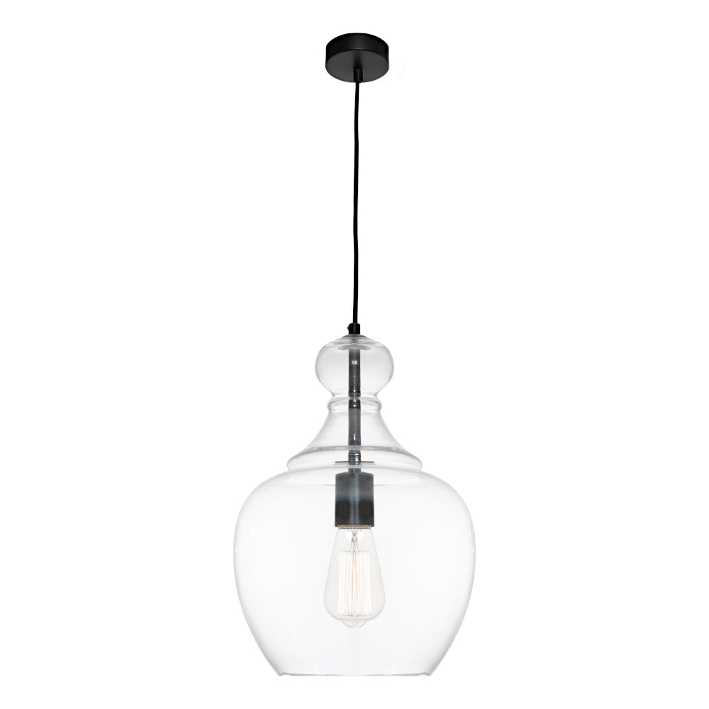 Bellissa 1 Light Pendant - Black