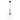 Bellissa 1 Light Pendant - Black