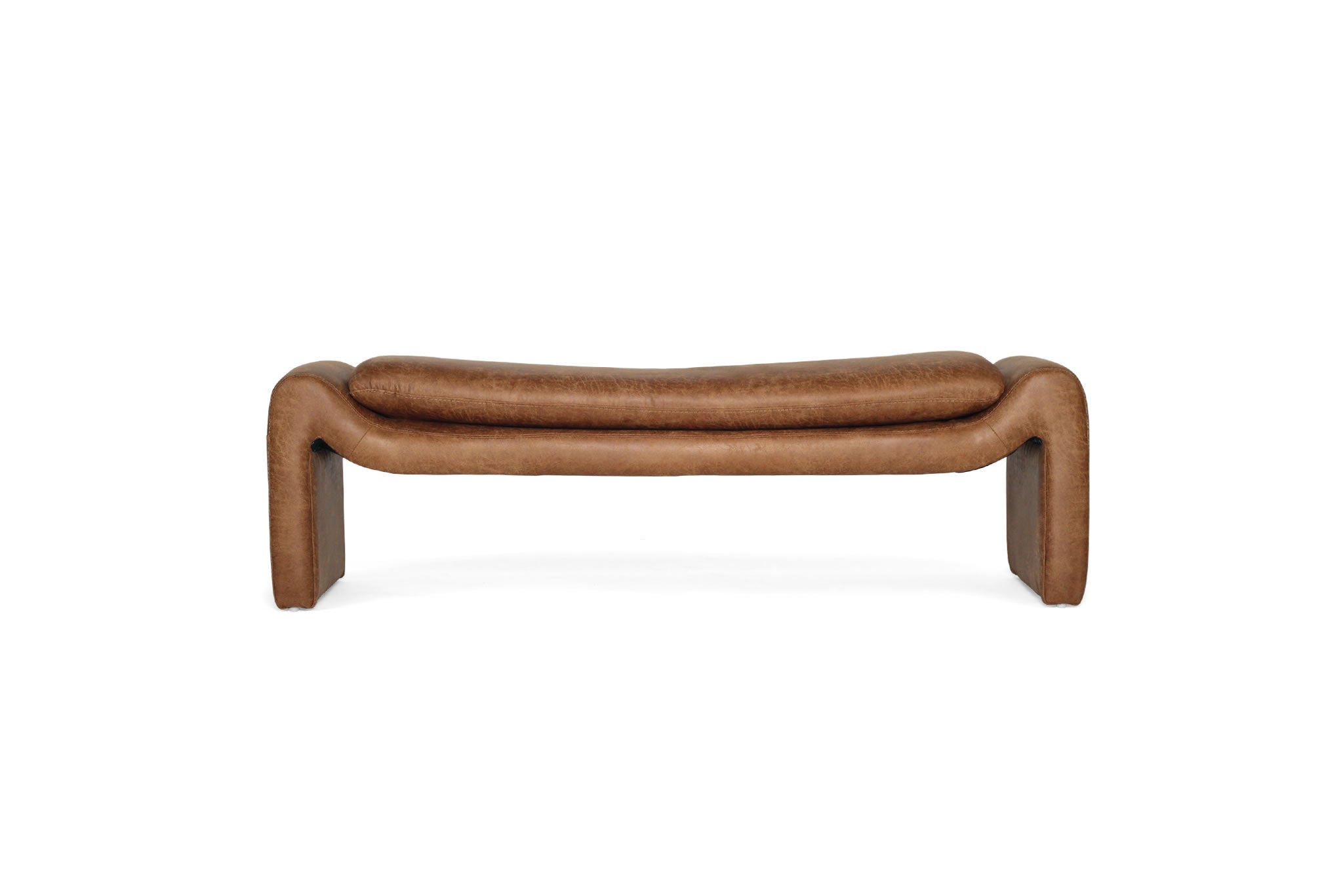 Freja Bench - Cognac