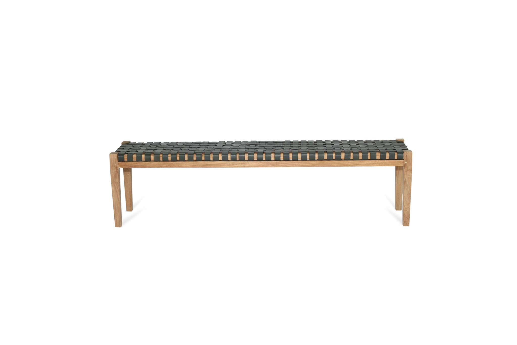 Pasadena Woven Bench Seat 180cm - Olive