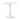 Tulip Table - White