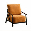 Emma Chair Liberty Chenille - Ochre Black