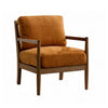 Allie Chair Liberty Chenille - Ochre Walnut