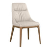 Italia Full Leather Dining Chair - Beige