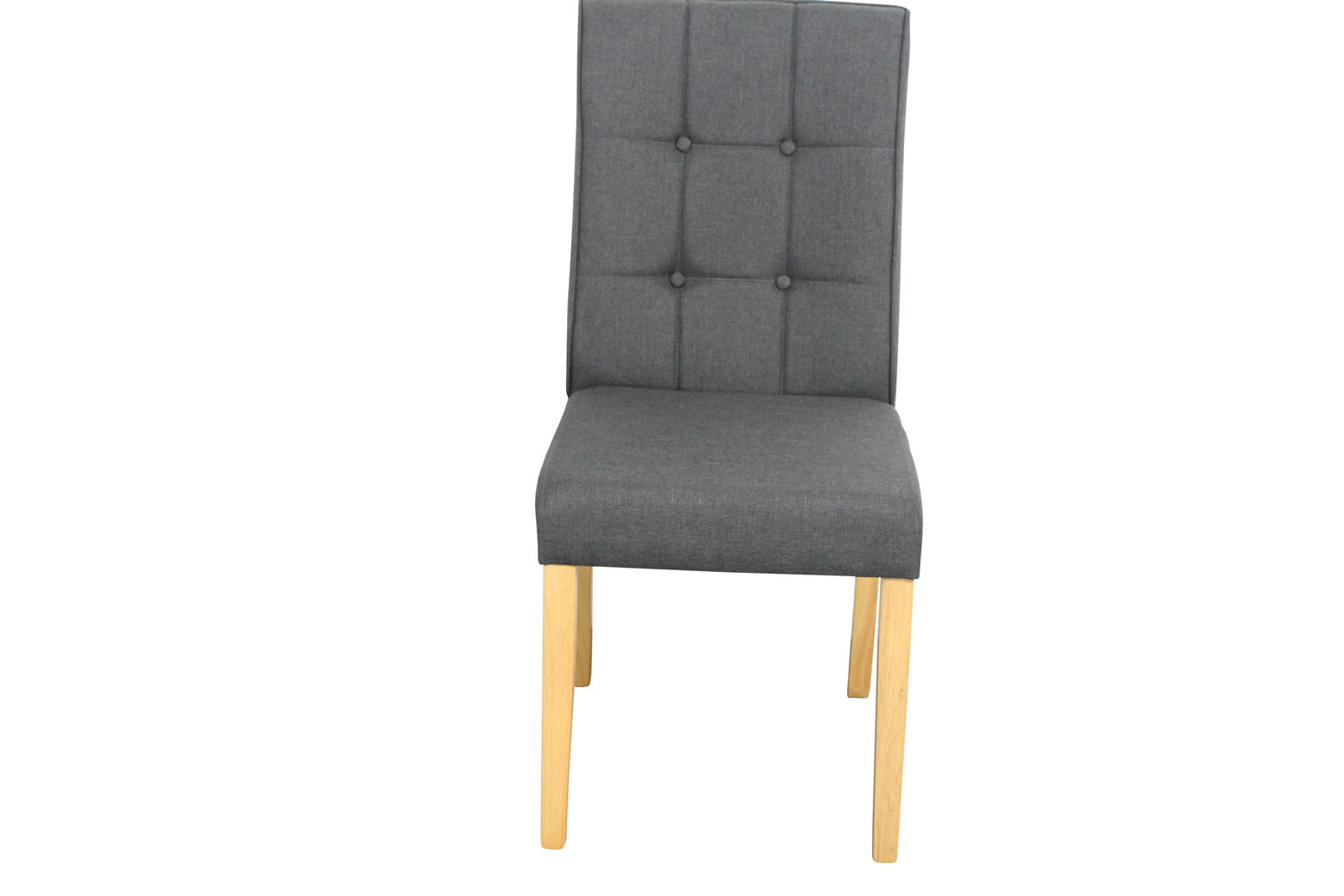Lodge Chair - Beech Legs - Black Fabric Upholstery