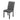 Lodge Chair -Espresso Legs - Black Fabric Upholstery
